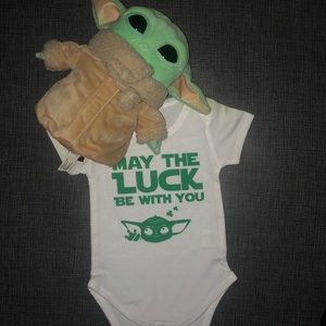 Yoda-St Patrick’s Day Onesie!